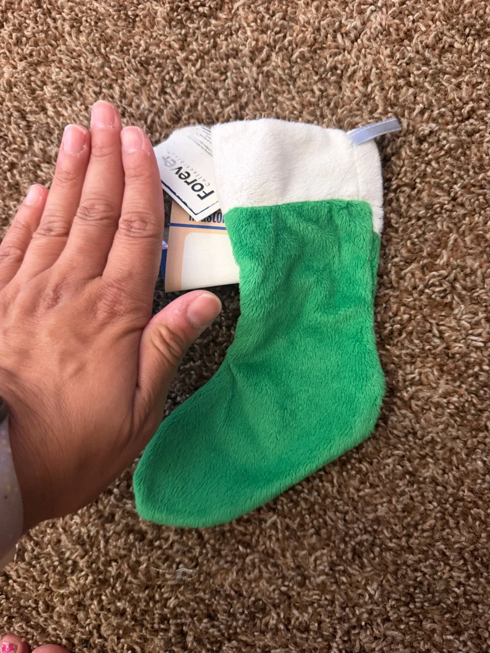 NBA Boston Celtics Plush Holiday Mini Stocking